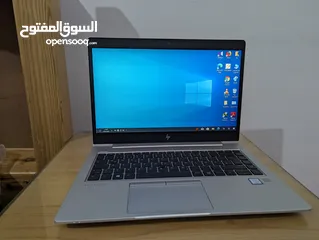  7 لابتوب HP EliteBook 840 G6 نظيف جدا جدا للبيع