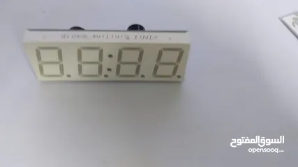  2 Automatic Wifi Time Clock  ساعة واي فاي