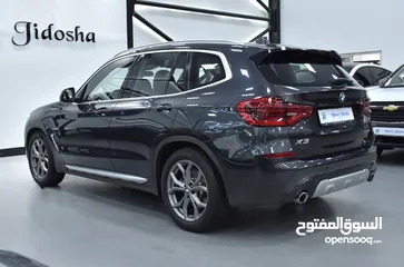  10 BMW X3 xDrive30i ( 2021 Model ) in Grey Color GCC Specs