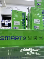  5 Infinix Smart 9 (64 GB / 3+3 GB RAM) انفنكس سمارت 9 جديد مسكر بالكرتونة كفالة سنة من الوكيل