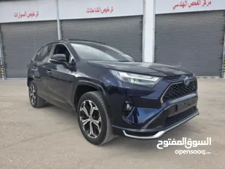  2 تويوتا راف rav4 plugin hybrid 2023/22 الافخم في البلاد.