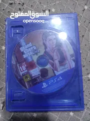  2 لعبة GTA V البلايستيشن 4 للبيع