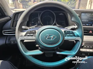  26 هونداي النترا هايبرد 2021 فحص كامل 7 جيد جمرك جديد بحالة الوكاله بسعر مغري