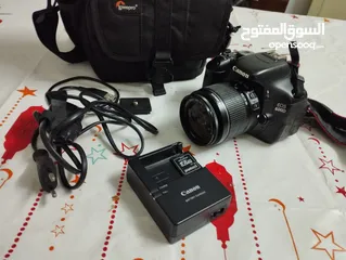  1 كاميرا كانون 600D