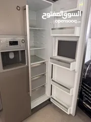  2 سيمنز ثلاجة door to door 600 litre with cooler and small door