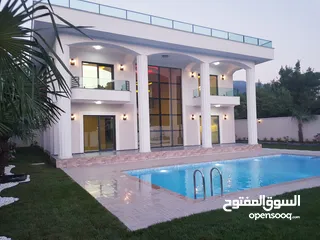  4 New Villa Sapanca  فيلا جديدة ملكية بإطلالة جميلة مع مسبح مستقيل خاص