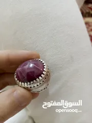  8 خواتم انتيك بأحجار كريمة من الياقوت الاصلي