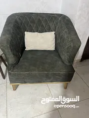  4 كنب جلوس  لون مميز
