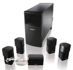  3 Bose Acoustimass Home Theater Cinema Speaker System 5.1 (Black)