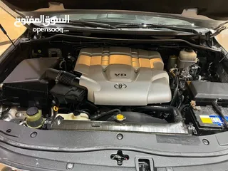  27 تويوتا لاند كروز 2010 وارد مركزيه V8 فحص كامل بحاله الوكاله