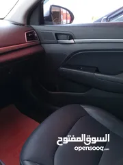  11 هونداي افانتي 2018 فحص كامل فل ايضافات بصمه تشغيل وبصمة ابواب جلد شاشة فل كامل