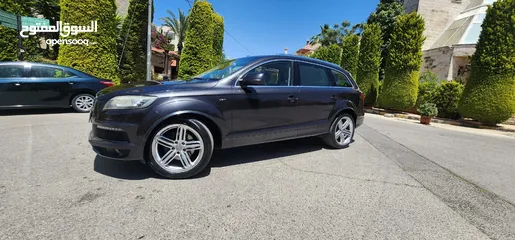  5 كاش أو اقساط من المالك مباشره اودي Q7 sline 2013 بحاله الوكاله 3.0cc بسعر مغري