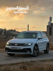  3 تيجوان R line 2019 فحص 100% مميز جداً