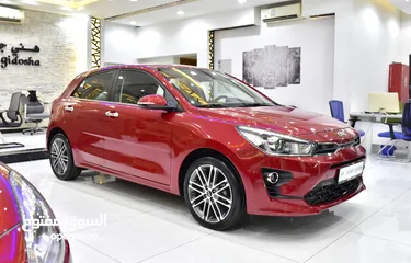  2 KIA Rio 1.6L ( 2021 Model ) in Red Color GCC Specs