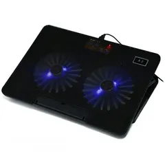  1 LAPTOP COOLER A2 COOLING PAD NEW جديد مبرد لابتوب مروحتين بسعر ناار