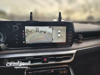  16 KIA K5 Hybrid 2021بانوراما فل  وارد كوري فحص كامل و لا ملاحظه كلين تايتل من دون حوادث