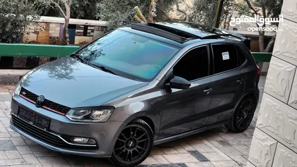  2 Polo Tsi 1200 2017 جير عادي  فتحة شركة  بودي جير ماطور شوسطة مكنيكيات افحص وين بدك وكالة  05681108