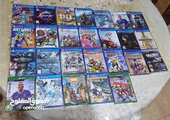  3 سيديات و بلاستيشن ps3/4/5