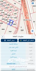  3 للبيع قطعه ارض 900م في ارينبه الغربيه بجانب الخليلي حوض الشرقي شارعين