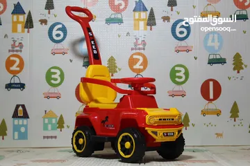  1 سيارة الأطفال SPEED من island toys مع جودة عالية وفخمة حجم كبير مناسبة من عمر 6شهر حتى 4 سنوات