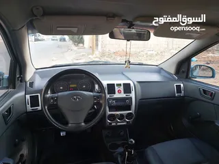  8 هيونداي جيتز 2006 Hyundai Getz ماتور (((((1600))))) سي سي جير عادي  فحص 2 قصعات امامي و 2 جيد خلفي