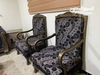  1 طقم كنب زان للبيع بداعي السفر بسعر مغري