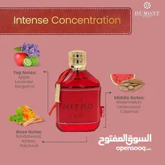  7 عطر نيترو ريد الأصلي من ديمونت للرجال