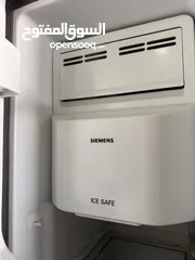  3 سيمنز ثلاجة door to door 600 litre with cooler and small door