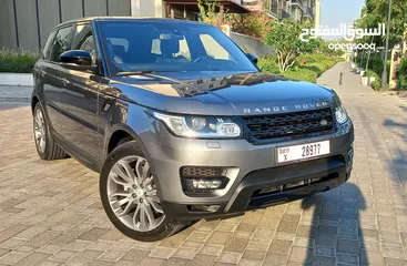  4 Range Rover Sport 3.0 HSE 2015 GCC