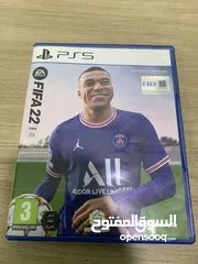  1 لعبة FIFA 22 نسخة PS5