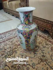  3 فازة اثرية اصلية بحالة ممتازة من التحف والنوادر بطول 36 سم بسعر مغري