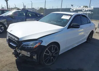  1 عرض ناري وفرصة مرسيدس C300 2019 الفل اوبشن بحادث بسيط جدل وبسعر خيالي