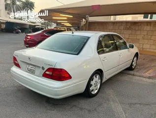  4 للبيع لكزس LS430/موديل 2003/الساير/مخزنة/بحالة الوكالة/شرط الفحص/الجابرية