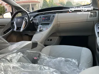  24 تويوتا بريوس 2013 كلين تايتل بطارية مركزيه بوضع الشركه