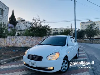  2 هونداي فيرنا فل اوتماتك ماتور 1600 سيارة ممتازة جدا الله يبارك لصاحب النصيب