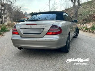  8 Mercedes Benz clk200 بحالة ممتازة2004 W209 avengard comfortable كشف