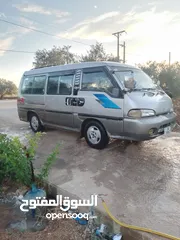  6 باص هنداي h100  بحالة ممتازة