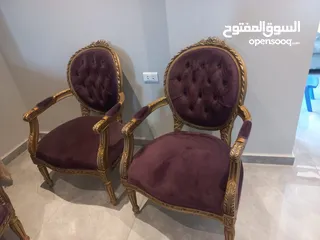  3 طقم كنب فرنسي فاخر أصلي