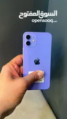  18 iPhone 12 64 GB  البطاريات من 88-93 مكفول اسبوعين