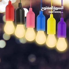  3 عرض 3 قطع لمبة بحبل ببطارية (التوصيل مجاني)