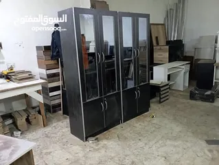  4 خزانة ملفات ابواب هايدروليك خزانة كتب / مكتبة بسعر المصنع شامل التوصيل  العروض الحصرية لدينا فقط