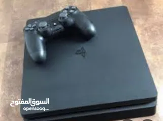  2 بلاي ستيشن 4سلم 500 جيجا مع جميع اغراضه  بحال الوكاله