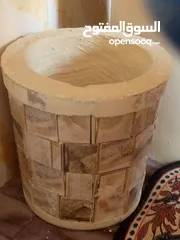  5 نوافير قوار زريعه سيراميك وحجر