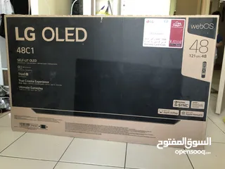  1 شاشة أولد LG C1 48  للبيع او مراوس بشاشة عادية واخذ فرق نتفق عليه متواجد واتساب