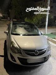  8 اوبل كورسا للبيع موديل 2014  جير عادي مطور 1400  سياره بالصلاه على النبي  اقتصادية جدا
