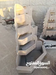 10 شلالات ،نوافير و أحواض زريعة حجر ورخام  قارمات ما شاء الله