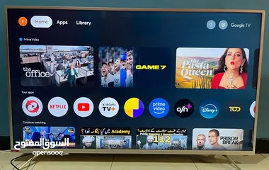  1 Classpro 65 inch 4k smart LED  with 4k android max plus receiver