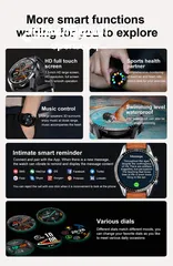  8 Business Fitness Smart Watch,Body Temperature,Calls,Heart Rate,msg display,Big Screen,Multi Sports
