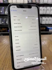  6 iPhone 11 (64) GB ايفون 11 مستعمل بحالة ممتازة  بطارية 100٪؜ مغيرة جديدة مكفولة