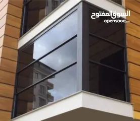  8 زجاج وألمنيوم